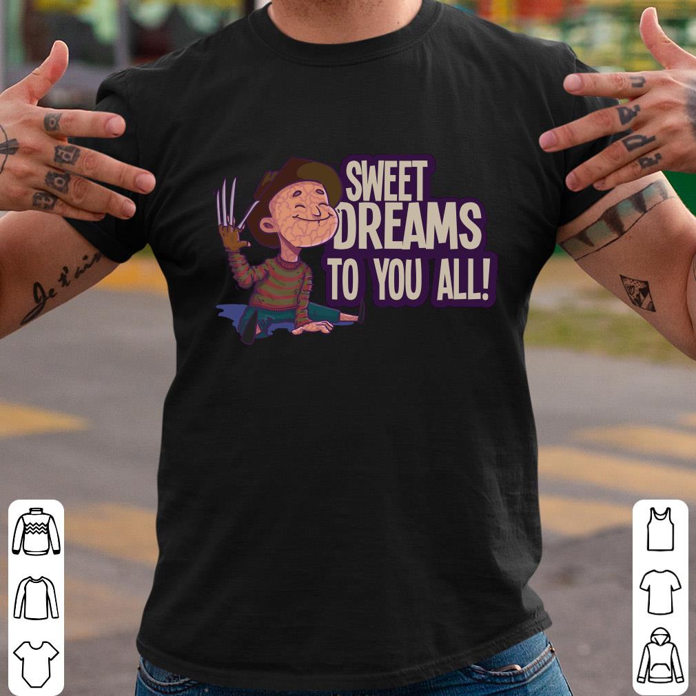 Halloween Freddy Krueger Sweet Dreams To You All Shirt, Chibi Freddy Krueger Cute Shirt 10 Halloween Freddy Krueger Sweet Dreams To You All Shirt, Chibi Freddy Krueger Cute Shirt