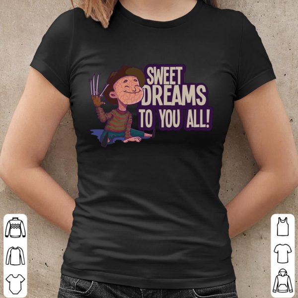 Halloween Freddy Krueger Sweet Dreams To You All Shirt, Chibi Freddy Krueger Cute Shirt 1