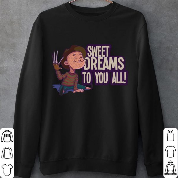Halloween Freddy Krueger Sweet Dreams To You All Shirt, Chibi Freddy Krueger Cute Shirt 2