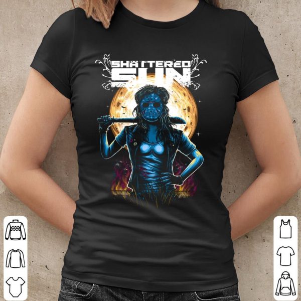 Halloween The Girl Face Jason Voorhees Shirt, Jason Voorhees Shattered Sun Shirt 2