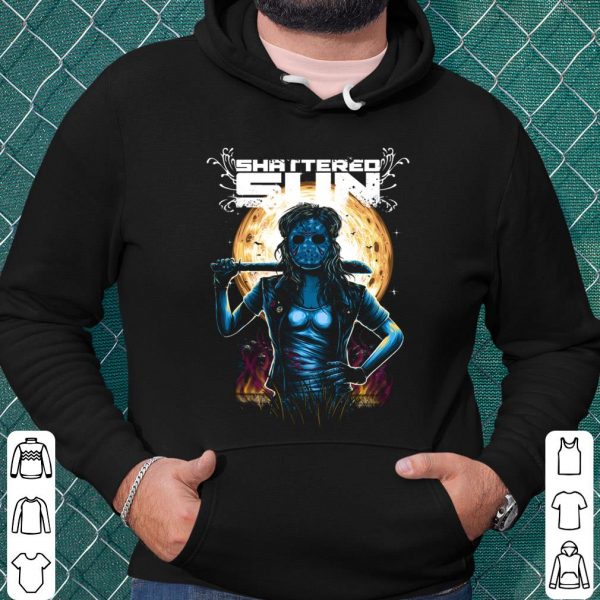 Halloween The Girl Face Jason Voorhees Shirt, Jason Voorhees Shattered Sun Shirt 3