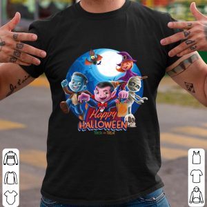 Happy Halloween Trick Or Treat Hotel Transylvania 2 Shirt, Chibi Dracula and Friends Shirt