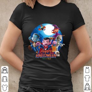 Happy Halloween Trick Or Treat Hotel Transylvania 2 Shirt, Chibi Dracula and Friends Shirt 4