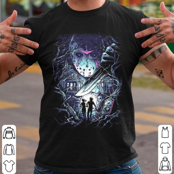Jason Voorhees Halloween Shirt, Jason Voorhees Friday The 13th Graphic Tee Halloween Shirt
