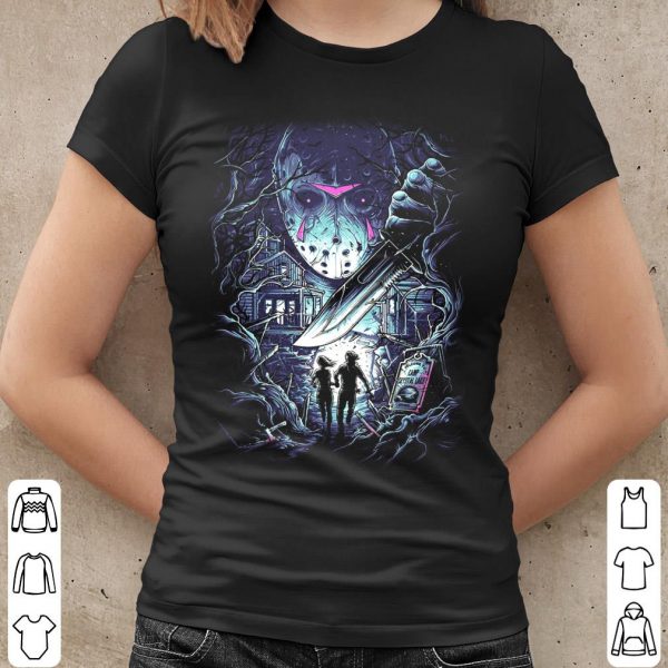 Jason Voorhees Halloween Shirt, Jason Voorhees Friday The 13th Graphic Tee Halloween Shirt 1