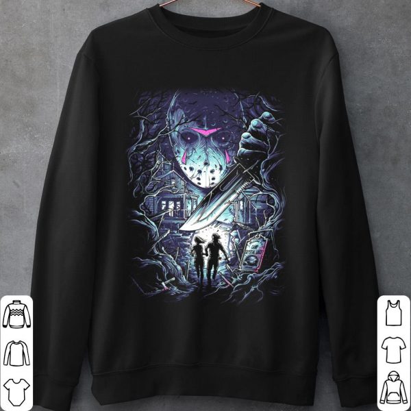 Jason Voorhees Halloween Shirt, Jason Voorhees Friday The 13th Graphic Tee Halloween Shirt 2