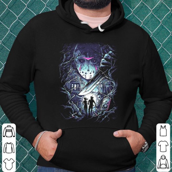 Jason Voorhees Halloween Shirt, Jason Voorhees Friday The 13th Graphic Tee Halloween Shirt 3
