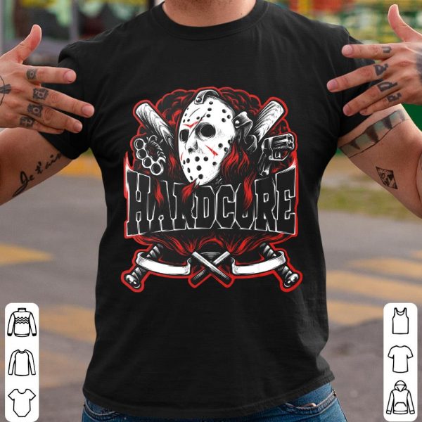 Jason Voorhees Logo and Guns Baseball Bat Shirt, Jason Voorhees Shirt
