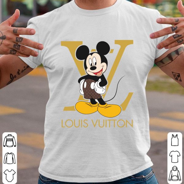 Louis Vuitton Mickey Mouse Shirt, Mickey Mouse LV Shirt 1