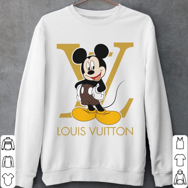 Louis Vuitton Mickey Mouse Shirt, Mickey Mouse LV Shirt