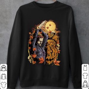 Michael Myers Knife Halloween Shirt, Michael Myers Skull Pumpkins Halloween Shirt, Michael Myers Shirt 5