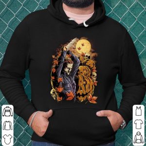 Michael Myers Knife Halloween Shirt, Michael Myers Skull Pumpkins Halloween Shirt, Michael Myers Shirt 6