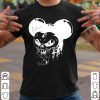 Mickey Mouse Horror Shirt, Skull Mickey Mouse Halloween Shirt, Mickey Mouse Skeleton Face Shirt