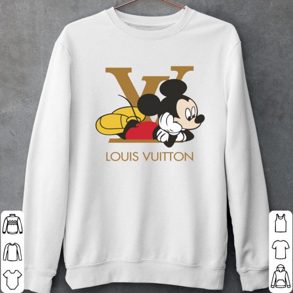 Mickey Mouse Louis Vuitton Shirt, Fashion LV Mickey Mouse Disney Shirt 2