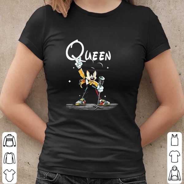 Mickey Mouse Style Freddie Mercury Queen Shirt, Mickey Mouse Freddie Mercury Symbols Rock Shirt 2