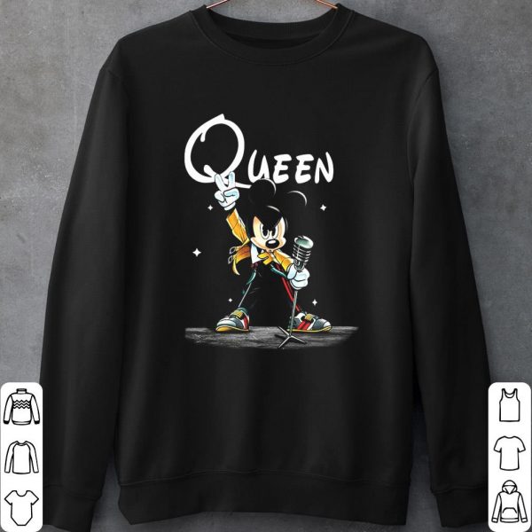 Mickey Mouse Style Freddie Mercury Queen Shirt, Mickey Mouse Freddie Mercury Symbols Rock Shirt