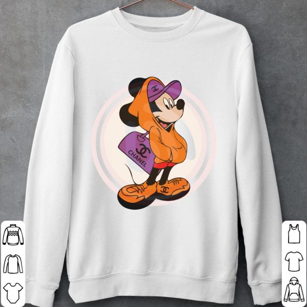 Mickey Mouse Wearing A Chanel Bag Shirt, Fashion Mickey Mouse Shirt