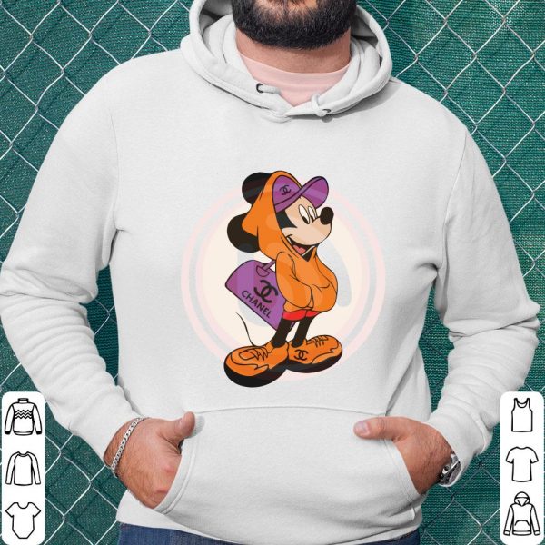 Mickey Mouse Wearing A Chanel Bag Shirt, Fashion Mickey Mouse Shirt 3