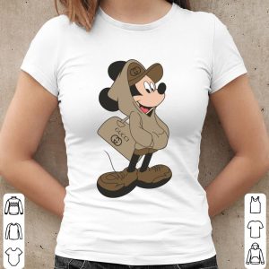 Mickey Mouse Wearing A Gucci Bag Shirt, Fashion Mickey Mouse Shirt 4