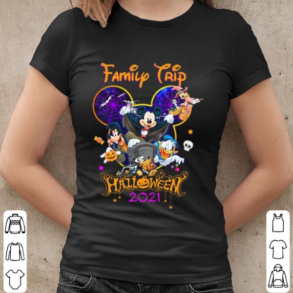 Mickey Pumpkin Walt Disney Halloween Shirt, Family Disney Trip Halloween 2021 Shirt 1