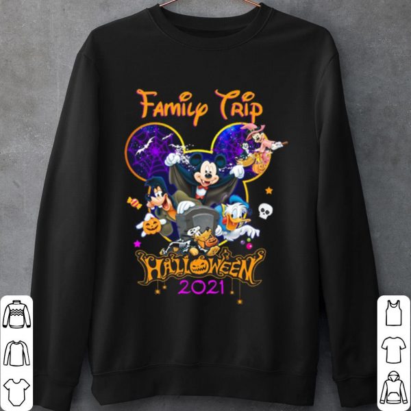 Mickey Pumpkin Walt Disney Halloween Shirt, Family Disney Trip Halloween 2021 Shirt 2
