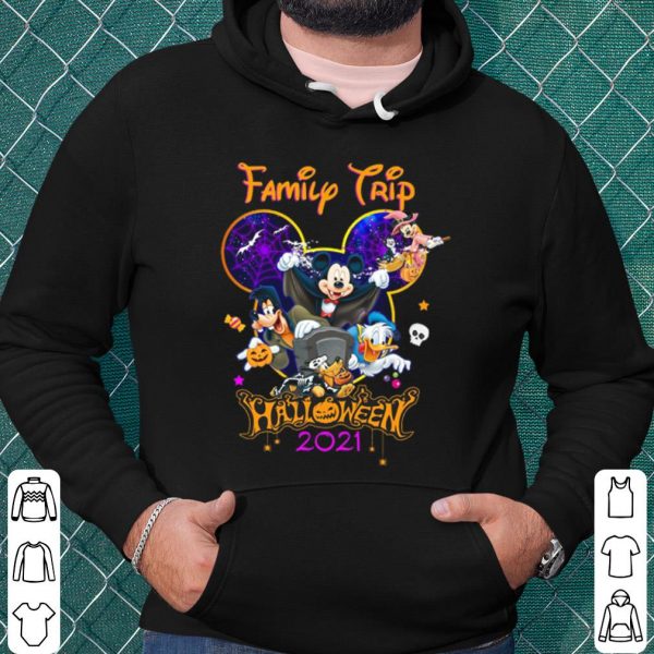 Mickey Pumpkin Walt Disney Halloween Shirt, Family Disney Trip Halloween 2021 Shirt 3