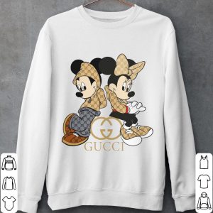 Mickey and Minnie Gucci Fashion Shirt, Mickey Mouse Womam Shirt 4
