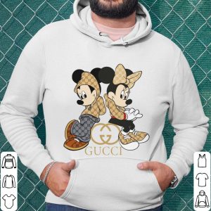 Mickey and Minnie Gucci Fashion Shirt, Mickey Mouse Womam Shirt 5