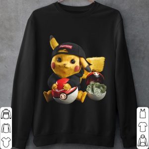 Pokemon Pikachu Shirt, Pikachu Supreme Bitcoin Shirt, Pikachu Supreme Shirt 4