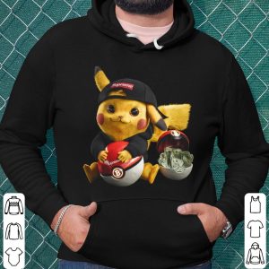 Pokemon Pikachu Shirt, Pikachu Supreme Bitcoin Shirt, Pikachu Supreme Shirt 5