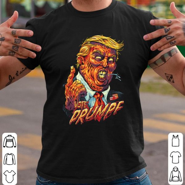 President America Horro Shirt, Donald Trumb Zombie Halloween Shirt, Vote Drumpf Shirt