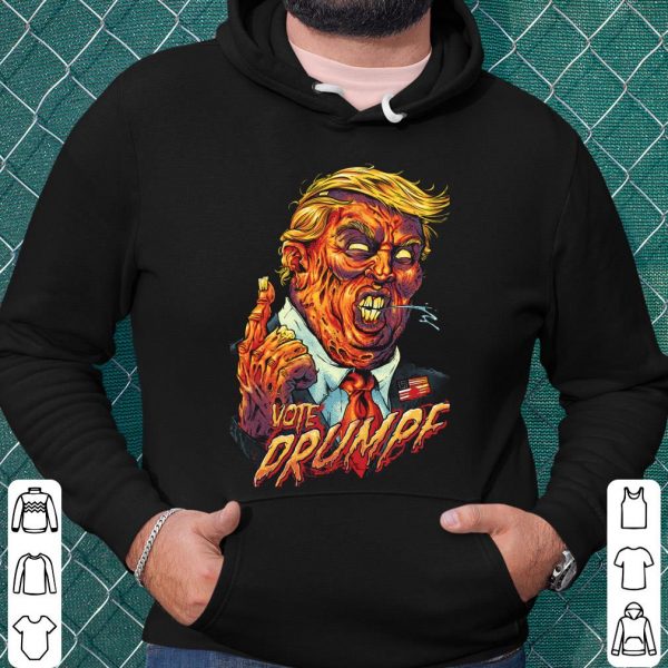 President America Horro Shirt, Donald Trumb Zombie Halloween Shirt, Vote Drumpf Shirt 3