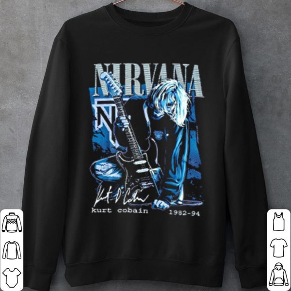 Skeleton Kurt Cobain Nirvana Rock Band Shirt, The Rock Band Nirvana Shirt 2