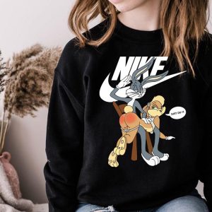 Awesome Nike Bugs Bunny Spanking Lola Just Do It Shirt