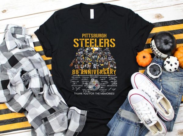 Awesome Pittsburgh Steelers 88th Anniversary Shirt 1