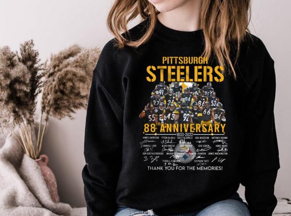 Awesome Pittsburgh Steelers 88th Anniversary Shirt