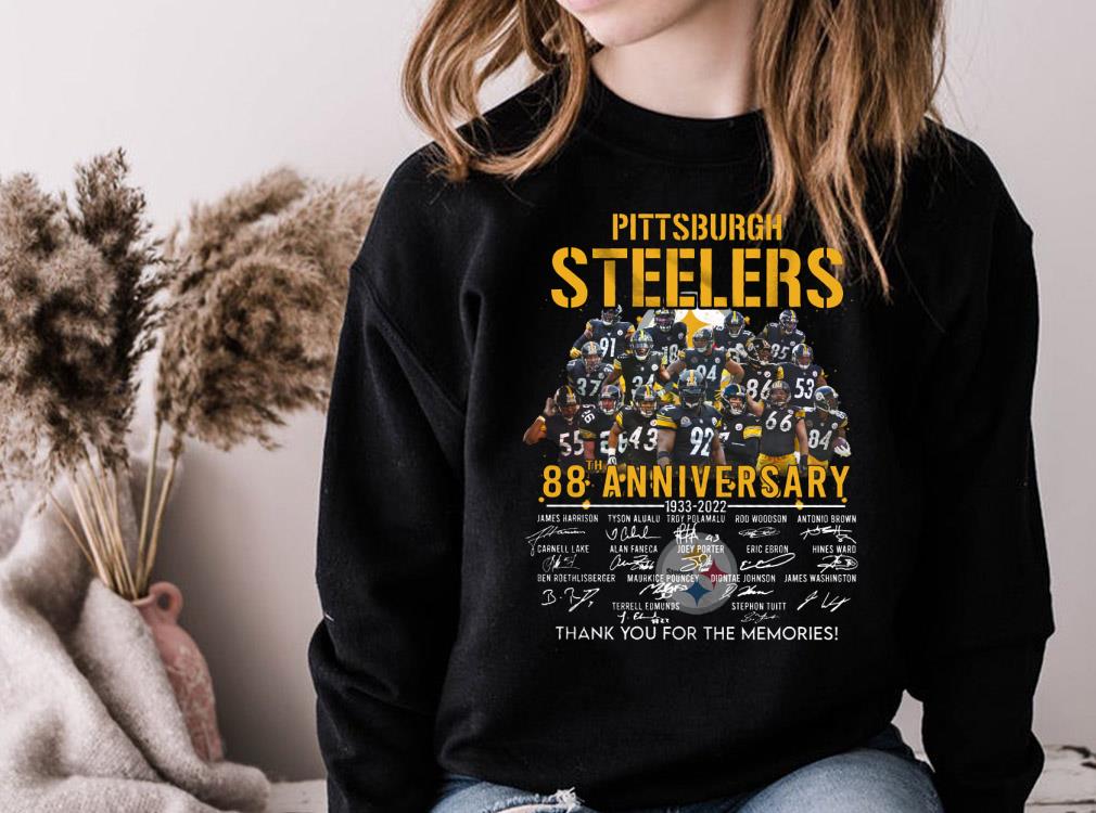 Awesome Pittsburgh Steelers 88th Anniversary Shirt 10 Awesome Pittsburgh Steelers 88th Anniversary Shirt