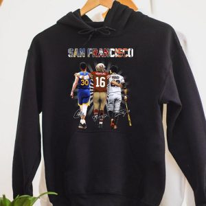 Awesome San Francisco Team Sport Shirt, Stephen Curry Buster Posey Joe Montana Shirt 4