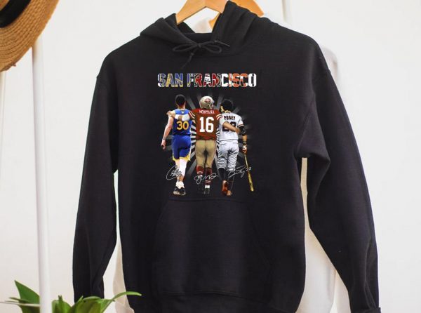 Awesome San Francisco Team Sport Shirt, Stephen Curry Buster Posey Joe Montana Shirt 2
