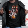 Hot Ace Frehley Kiss Band American Flag Shirt