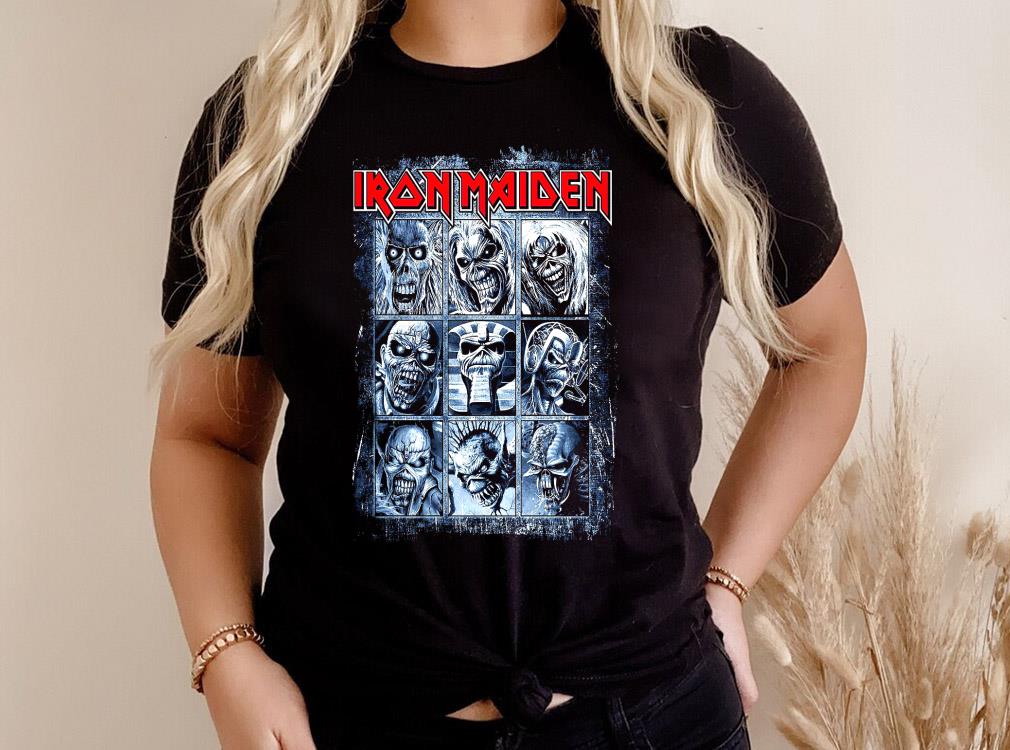 Hot Iron Maiden All Eddie Halloween Shirt, Iron Maiden Face Horror Heavy Metal Shirt, Iron Maiden Poster Shirt Hot Iron Maiden All Eddie Halloween Shirt, Iron Maiden Face Horror Heavy Metal Shirt, Iron Maiden Poster Shirt 2
