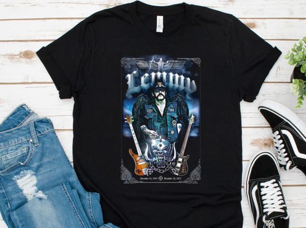 Hot Lemmy Motorhead Rock Band Shirt, Ian Fraser Kilmister Shirt, Lemmy Shirt 1
