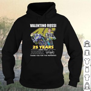 Official Valentino Rossi 25th Anniversary Shirt 6