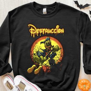 Original Destruccion Donald Duck Mickey Mouse Shirt, Disney Destruccion Halloween Shirt, Donald Horror Shirt 5