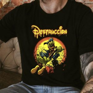 Original Destruccion Donald Duck Mickey Mouse Shirt, Disney Destruccion Halloween Shirt, Donald Horror Shirt