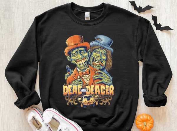 Original Dumb and Dumber Zombie Dead and Deader Shirt, Dumb and Dumber Shirt, Dead and Deader Shirt 3