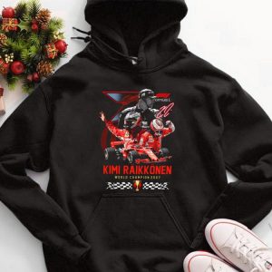 Premium Kimi Raikkonen World Championship 2007 Shirt, Kimi Raikkonen 20 Years 2001 2021 Formula One Shirt 5