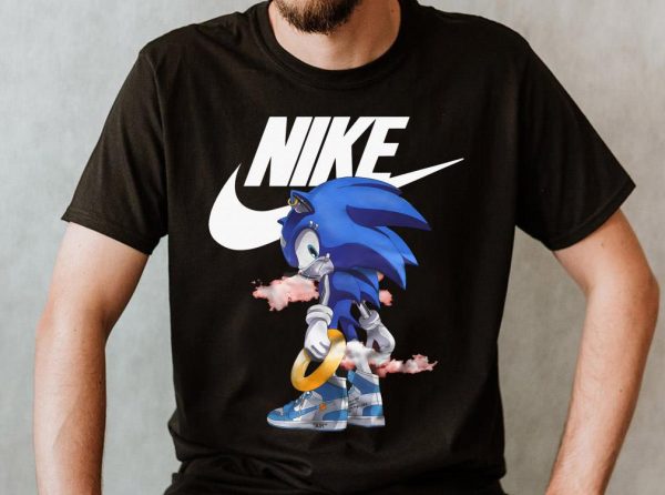 Premium Nike Air Sonic The Hedgehog Shirt 1