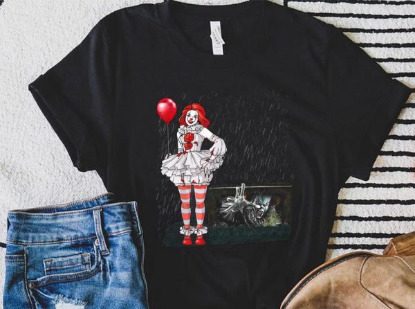 Premium Pennywise It Girl Halloween Shirt 1