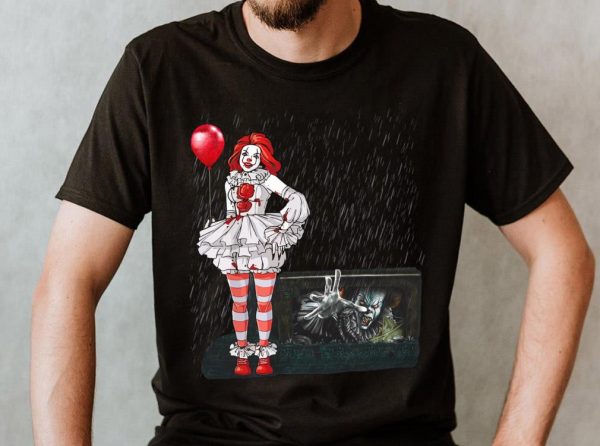Premium Pennywise It Girl Halloween Shirt 2